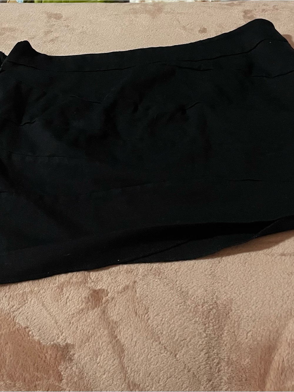 Express Black Mini Skirt
